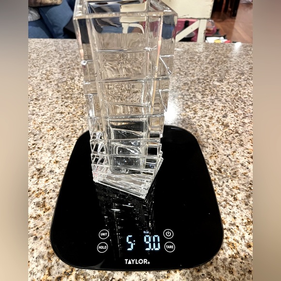 Vintage Rosenthal Studio Linie Mid Century Twisted Tower Crystal Vase - Picture 9 of 11